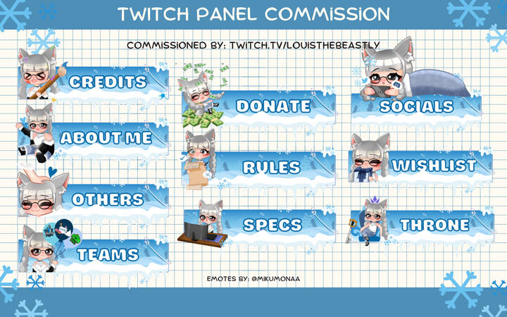 TWITCH PANELS
